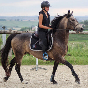 Helite – Gilet Airbag Zip’In 2 Noir 2XL  | Sellerie Bucéphale