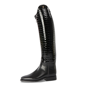 Petrie – Bottes Elegance Petrie Calf (veau) Noir croco | Sellerie Bucéphale