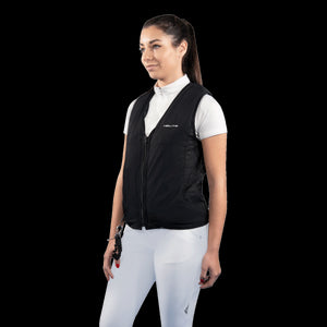 Helite – Gilet Airbag Zip’In 2 Noir 2XL  | Sellerie Bucéphale