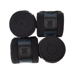 Bandes de polo Mattès Graphite | Sellerie Bucéphale