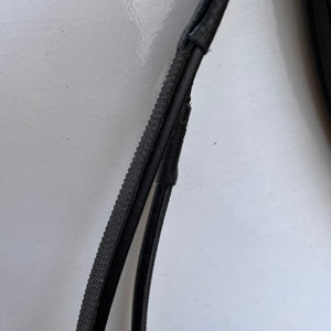 Bride Stallmeister Döbert Noir full rênes de filet hunter | Sellerie Bucéphale