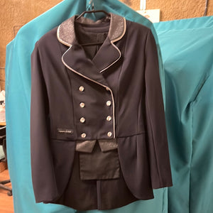 Lamantia Couture – Mini-frac Lamantia Couture femme SoftShell noir-argent strass 38   | Sellerie Bucéphale