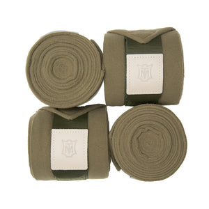 Bandes de polo Mattès Olive | Sellerie Bucéphale