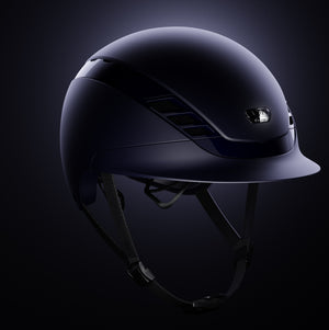 ABUS Pikeur – Casque AirLuxe PURE L Bleu marine  | Sellerie Bucéphale