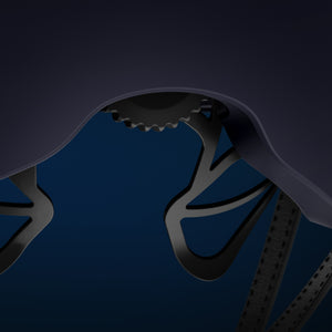 ABUS Pikeur – Casque AirLuxe PURE L Bleu marine  | Sellerie Bucéphale