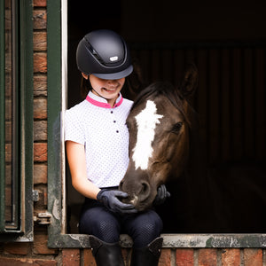 ABUS Pikeur – Casque AirDuo S Noir  | Sellerie Bucéphale