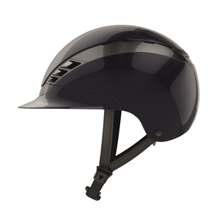 ABUS Pikeur – Casque AirLuxe CHROME L Bleu marine  | Sellerie Bucéphale