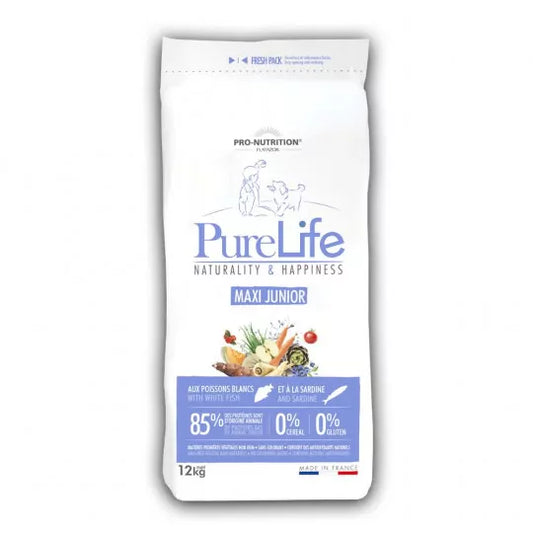 Pro-Nutrition – Pro-Nutrition Pure Life MAXI JUNIOR 12kg   | Sellerie Bucéphale