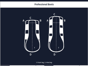 Mattès – Doublure pour guêtres Professional XL Postérieurs  | Sellerie Bucéphale
