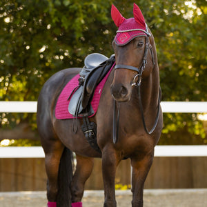 Le Mieux – Tapis de Dressage Suede Square LeMieux Mulberry Dressage  | Sellerie Bucéphale